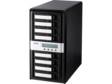 Areca ARC-8050T5U-8E 8-Bay Enterprise Thunderbolt 5 RAID Storage System