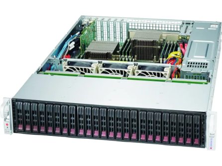 Supermicro CSE-216BE1C4-R1K23LPB 2U Hybrid NVMe Storage Chassis
