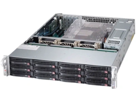 Supermicro CSE-826BAC12-R1K23LPB 2U NVMe Storage Chassis