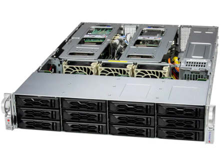 Supermicro SYS-621C-TN12R CloudDC NVMe Server